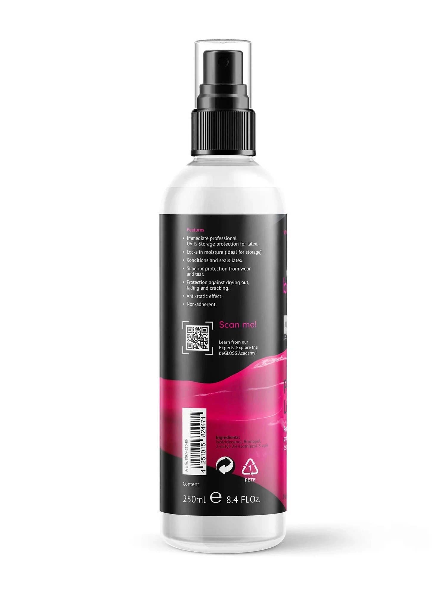 250ml BeGloss Perfect Shine & Latex Protector - Image 2