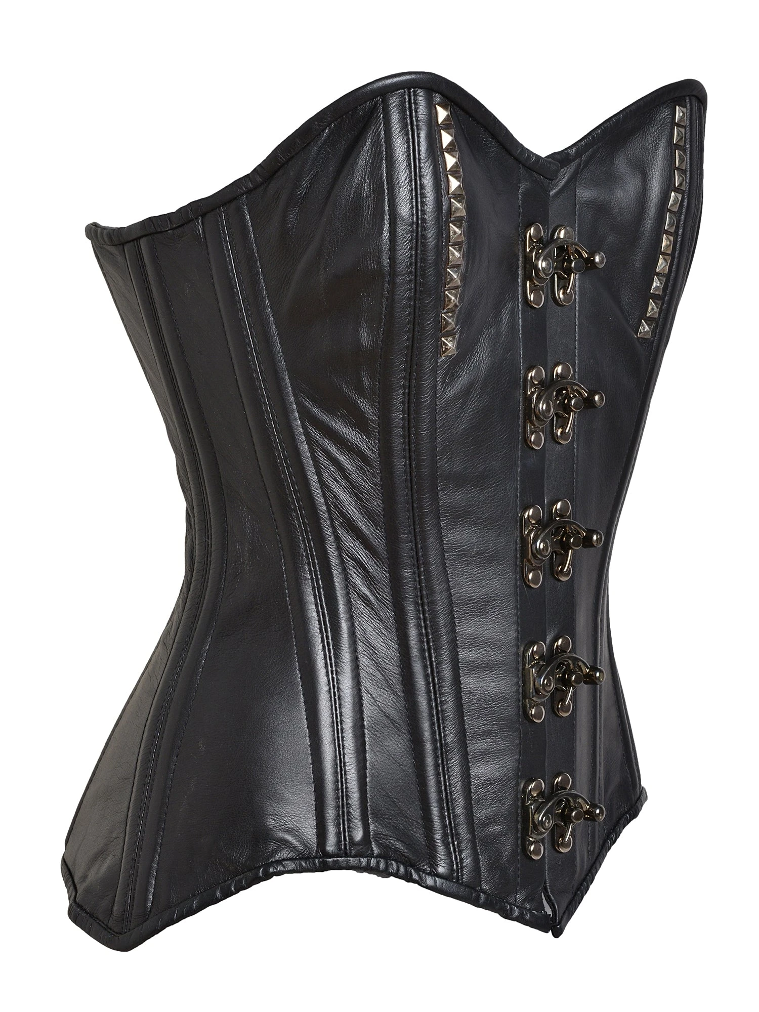 Black Leather Corset - Image 9