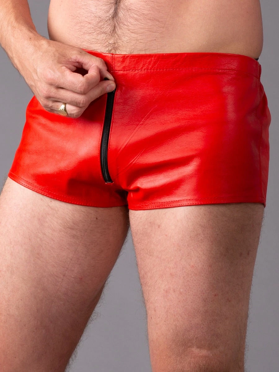 Bold Leather Boxers - Image 3
