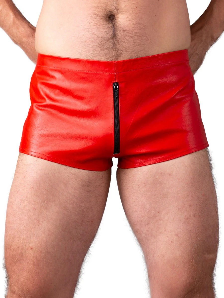 Bold Leather Boxers