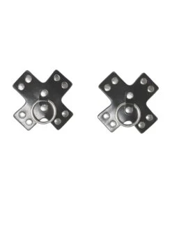 Studded Cross Shape Pasties