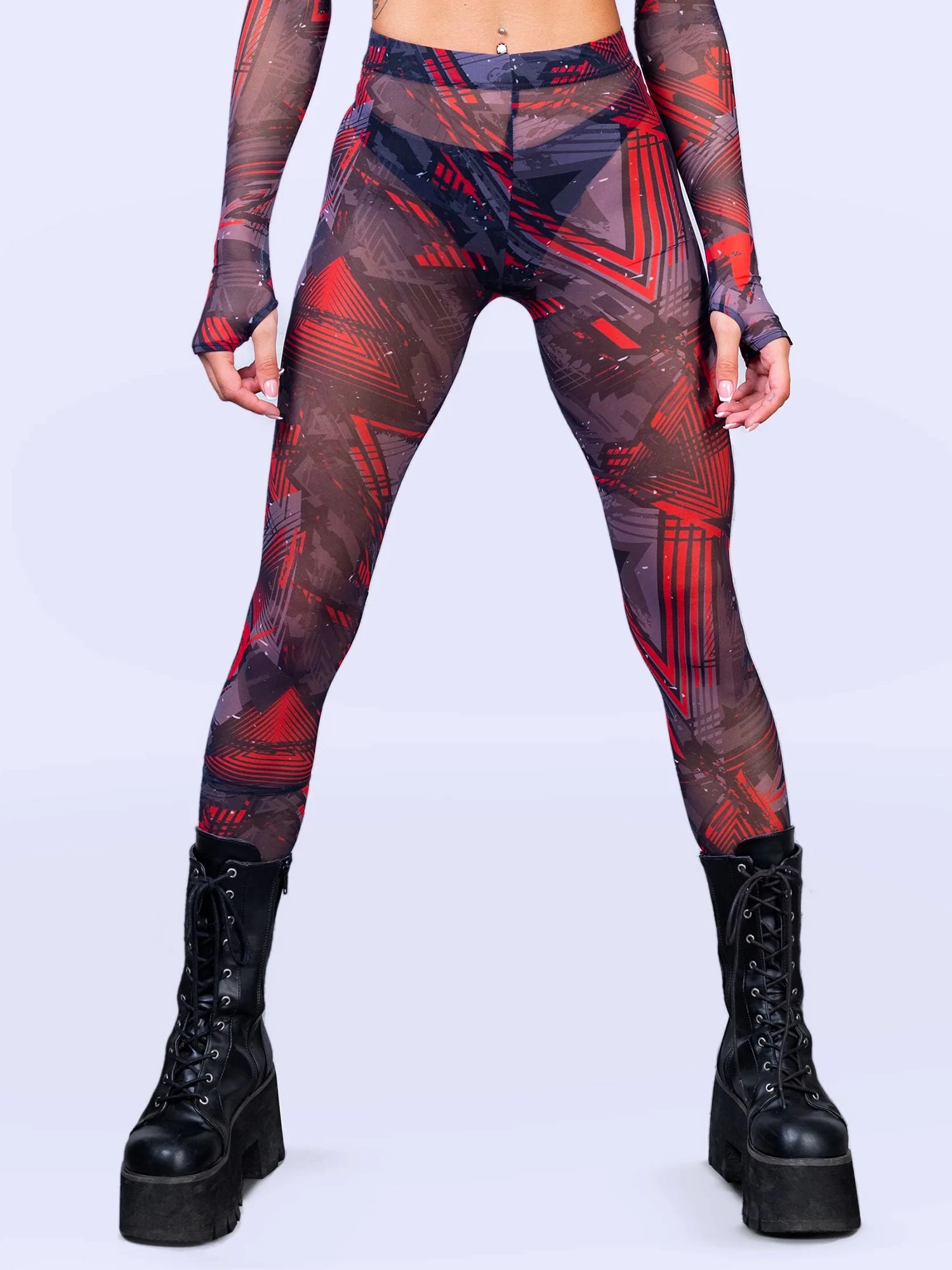 Futura Mesh Leggings - Image 2