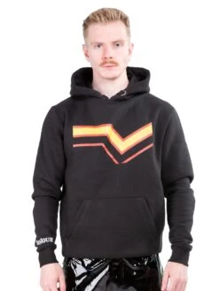 Unisex Hoodie - Rubber Pride Flag