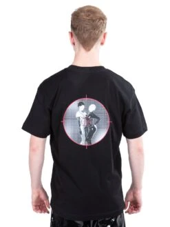 Unisex T-Shirt With Catsuit Design On Back