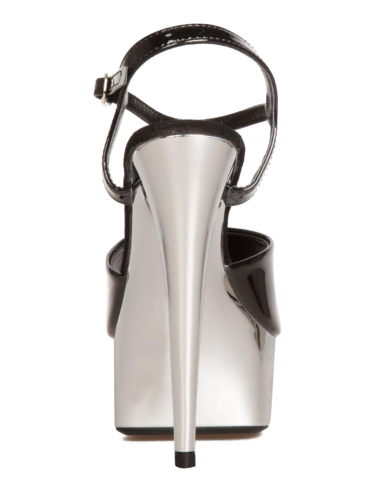 Chrome Platform Stiletto Sandals - Image 3