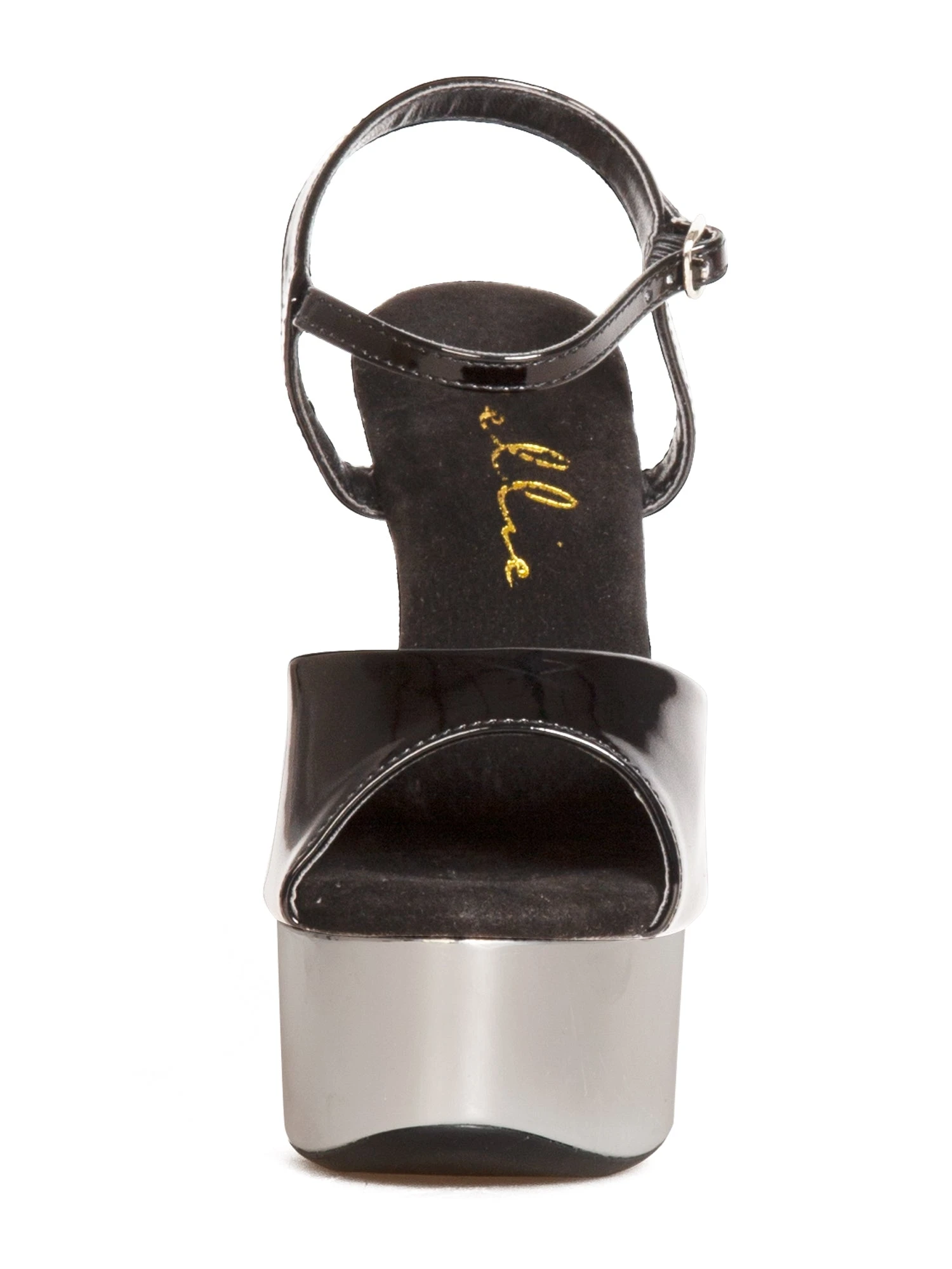 Chrome Platform Stiletto Sandals - Image 4