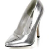 Classic Silver Court Shoes