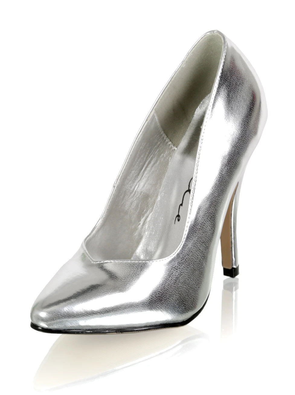 Classic Silver Court Shoes