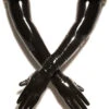 D Ring Latex Shoulder Gloves