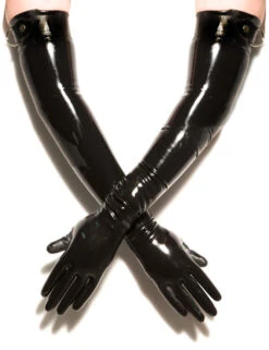 D Ring Latex Shoulder Gloves