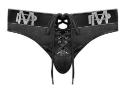 Elasticated Waistband & Lace Up Jock