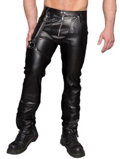 Faux Leather Gothic Inspired Trousers