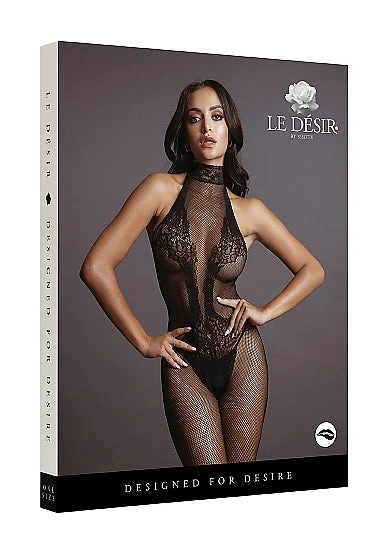 Fishnet/Lace Bodystocking - Image 2
