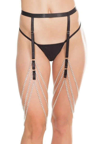 Garter Belt With Feature Chain