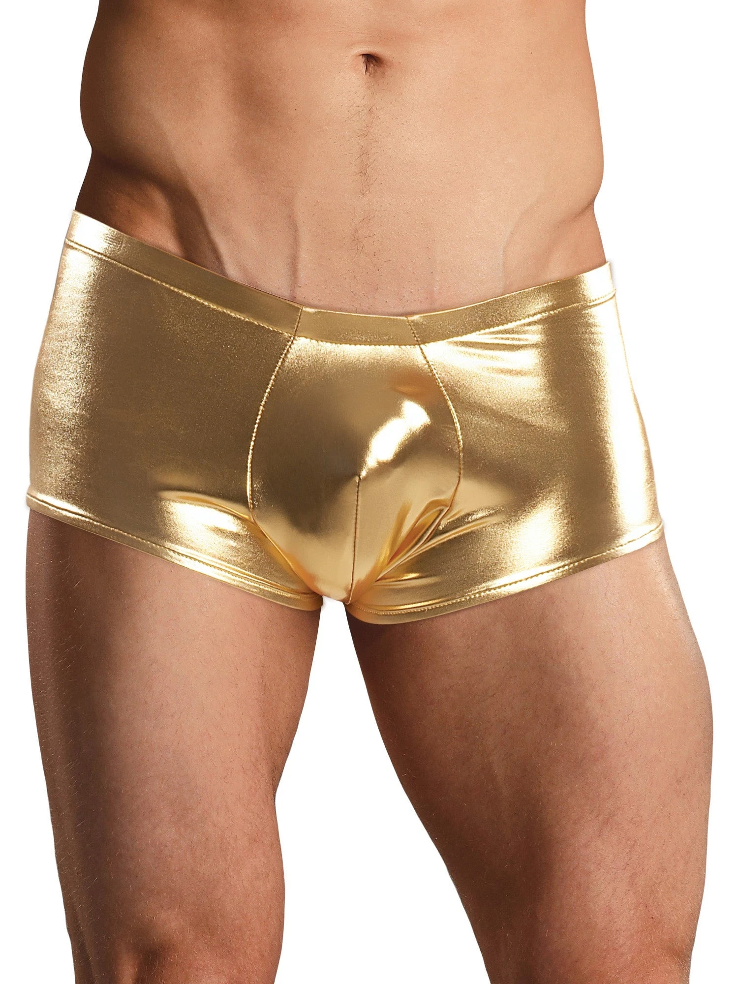 Gold Mens Lingerie Shorts - Image 5