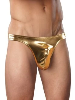Gold Sparkle & Shine Thong
