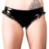 PVC Black Plum Knickers
