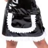 PVC Half Apron With White Lace Trim