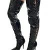 Quinn Lace Up Thigh Boots