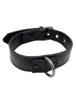 Leather Single D Ring Choker