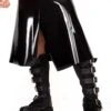 Latex Black Kilt