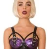 Latex Buckled Bra