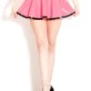 Latex Pink Trim Dancer Skirt