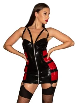 Latex Renegade Suspender Dress