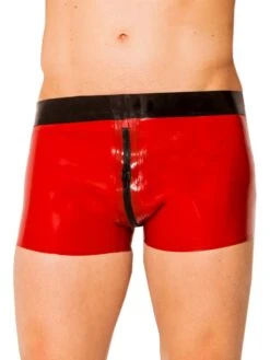 Latex Renegade Zipped Shorts
