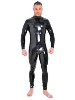 Latex Shoulder Entry Catsuit