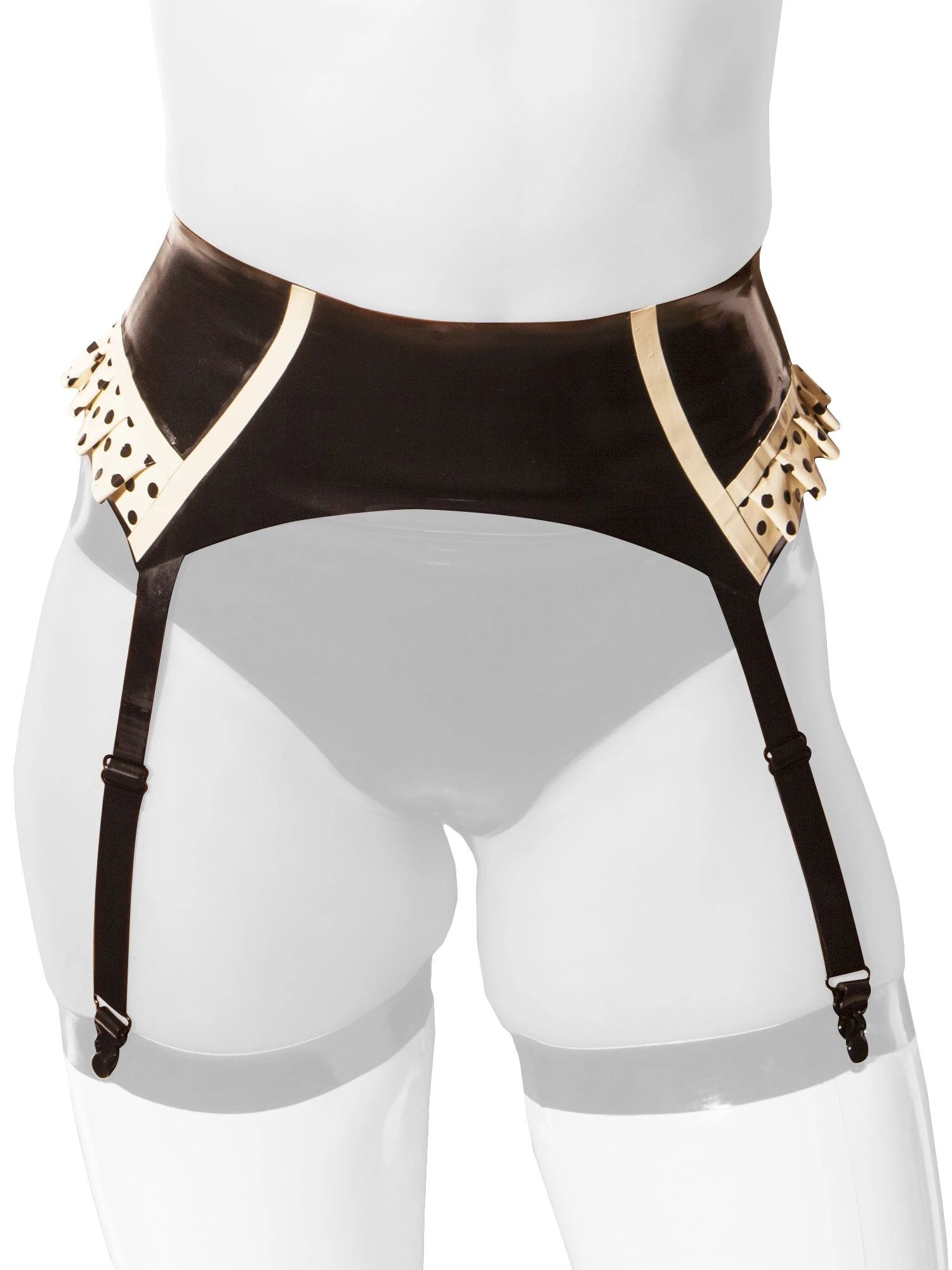 Latex Twilight Suspender Belt - Image 4