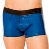 Latex Ultimo Blue & Black Shorts