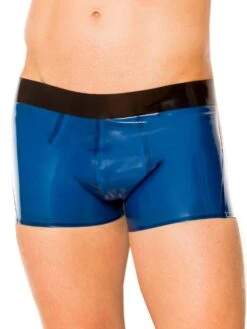 Latex Ultimo Blue & Black Shorts