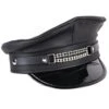 Leather 2 Chain Uniform Hat