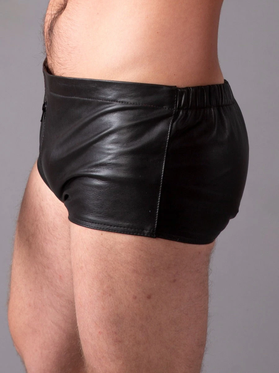 Leather Elastic Waistband Boxers - Image 3