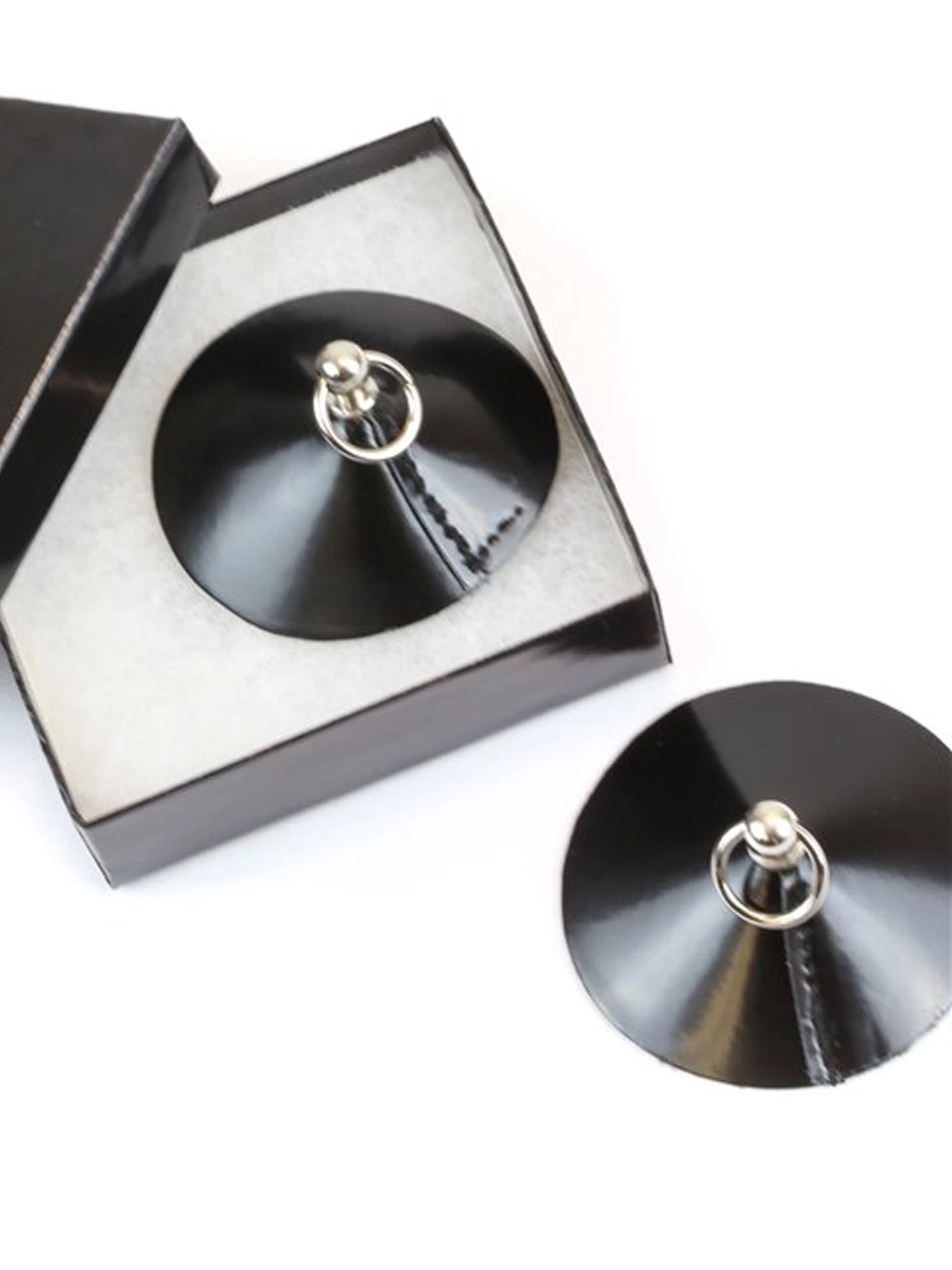 Leather Pasties With Hardware