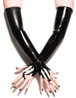 Marilyn Latex Gauntlets