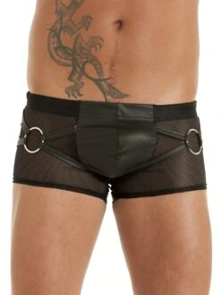 O Ring Leatherette Boxers
