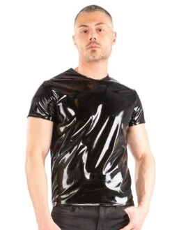 PVC Classic Round Neck T Shirt