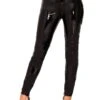 PVC Full Zip Jeans