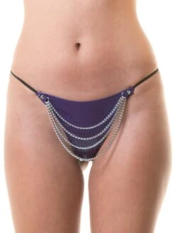 PVC G-String With Chain