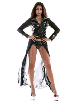 PVC X Mesh Klara Dress