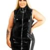 Plus Size PVC Gloria Dress