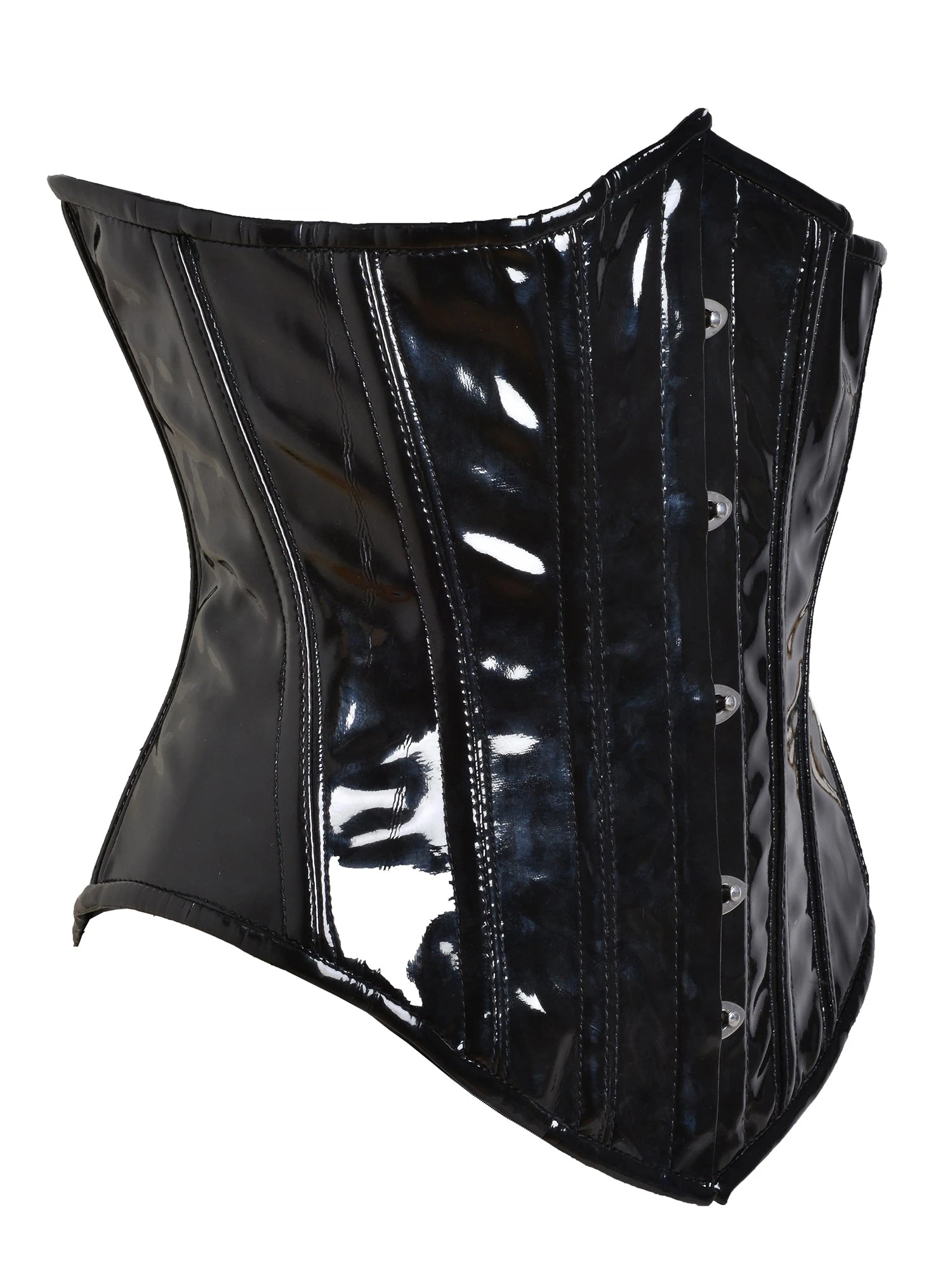 Plus Size PVC Qualia Underbust Corset - Image 6