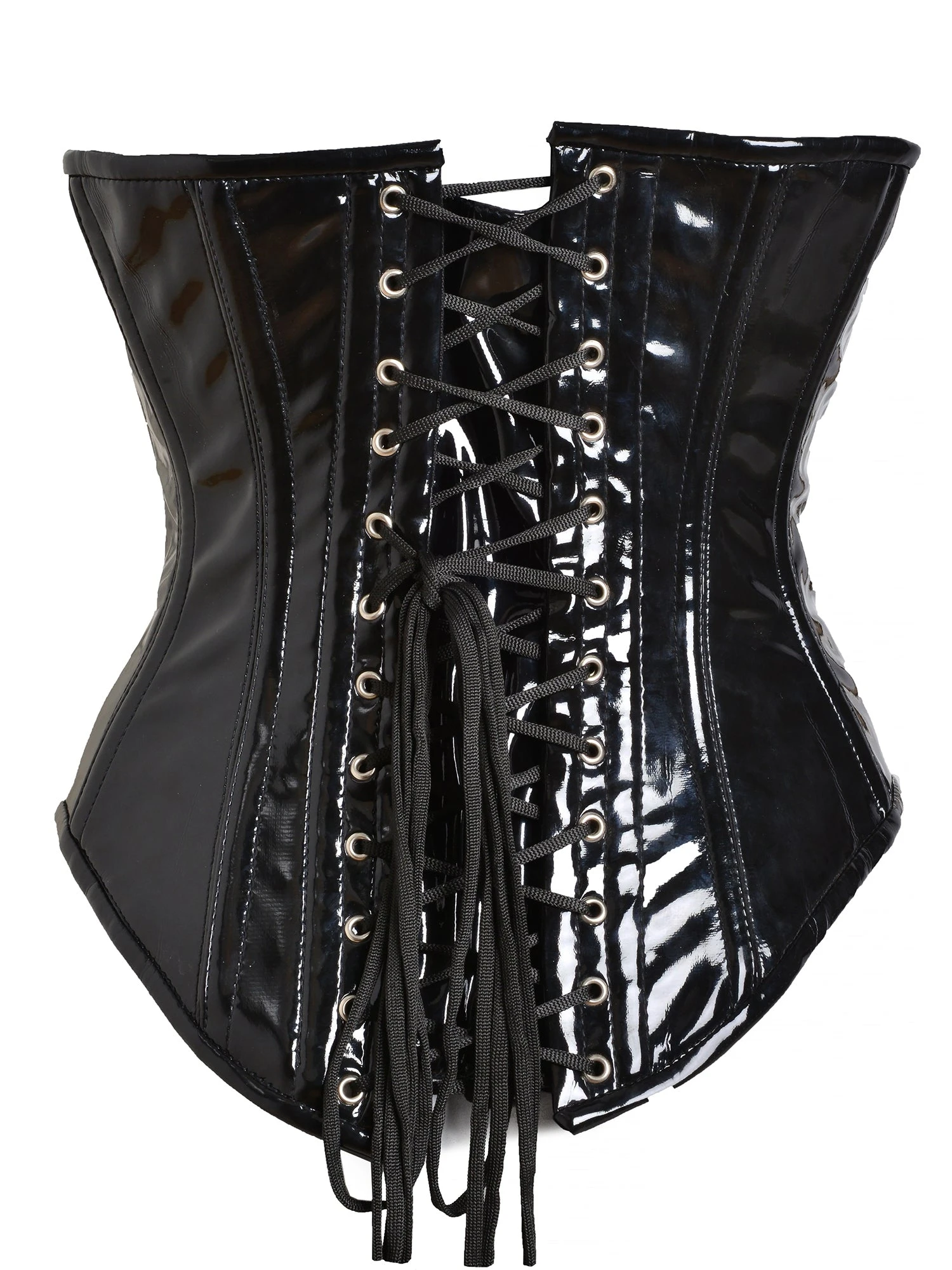 Plus Size PVC Qualia Underbust Corset - Image 7