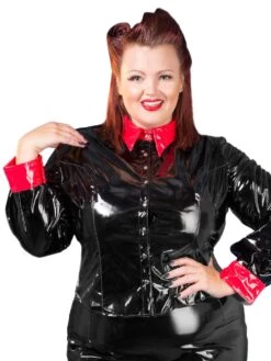 Plus Size PVC Renegade Shirt