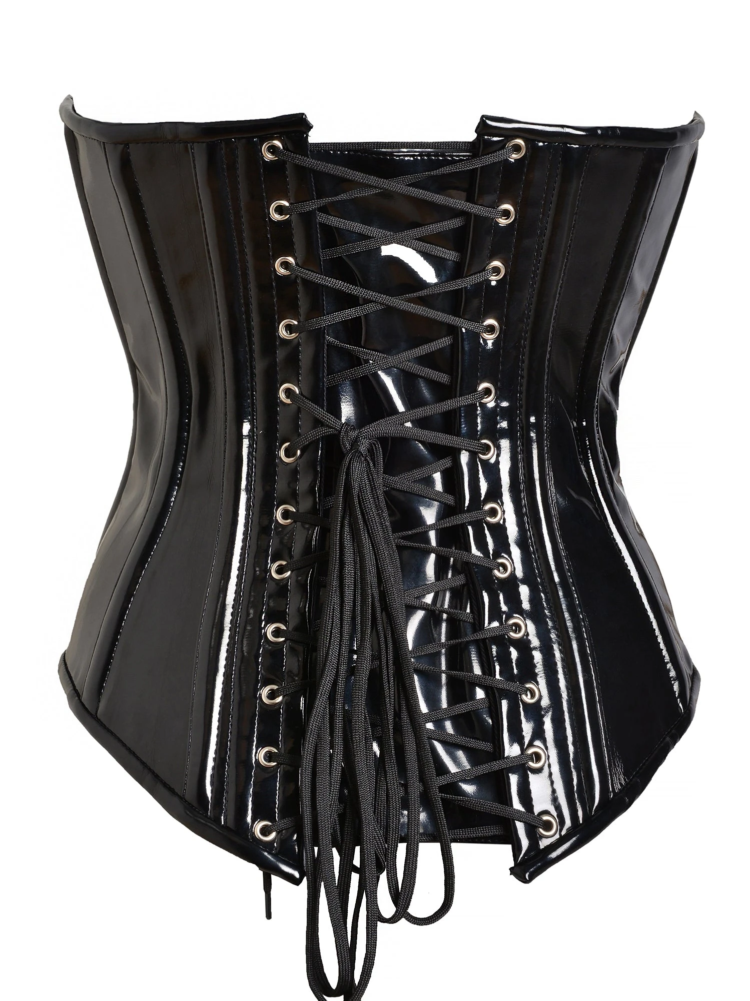 Plus Size Paradise PVC Overbust Corset - Image 8
