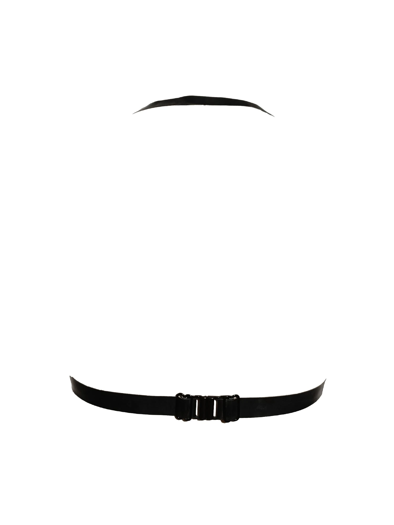 Latex Halter Bra Harness - Image 2