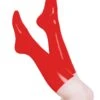 Red Moulded Rubber Socks