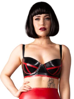 Renegade Sizzle Latex Bra